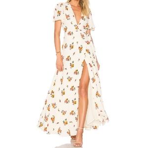 Privacy Please kimono wrap dress- cream